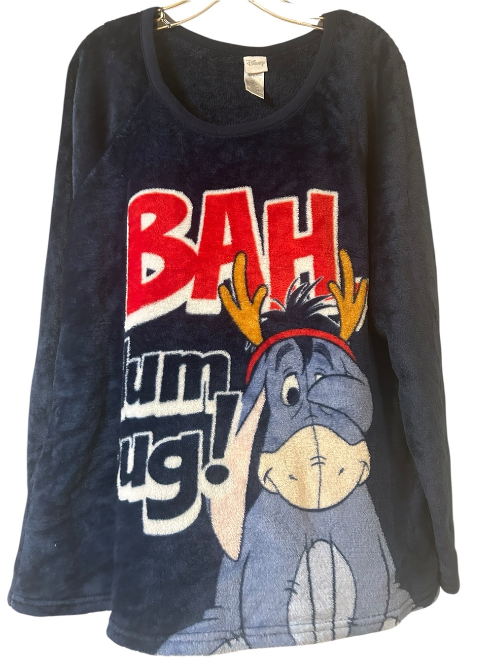 Eeyore Fleece Pajama Graphic Top - Picture 5 of 16